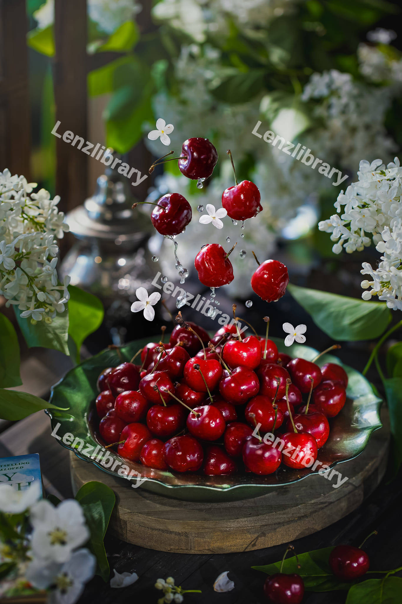 Cherries in a bowl